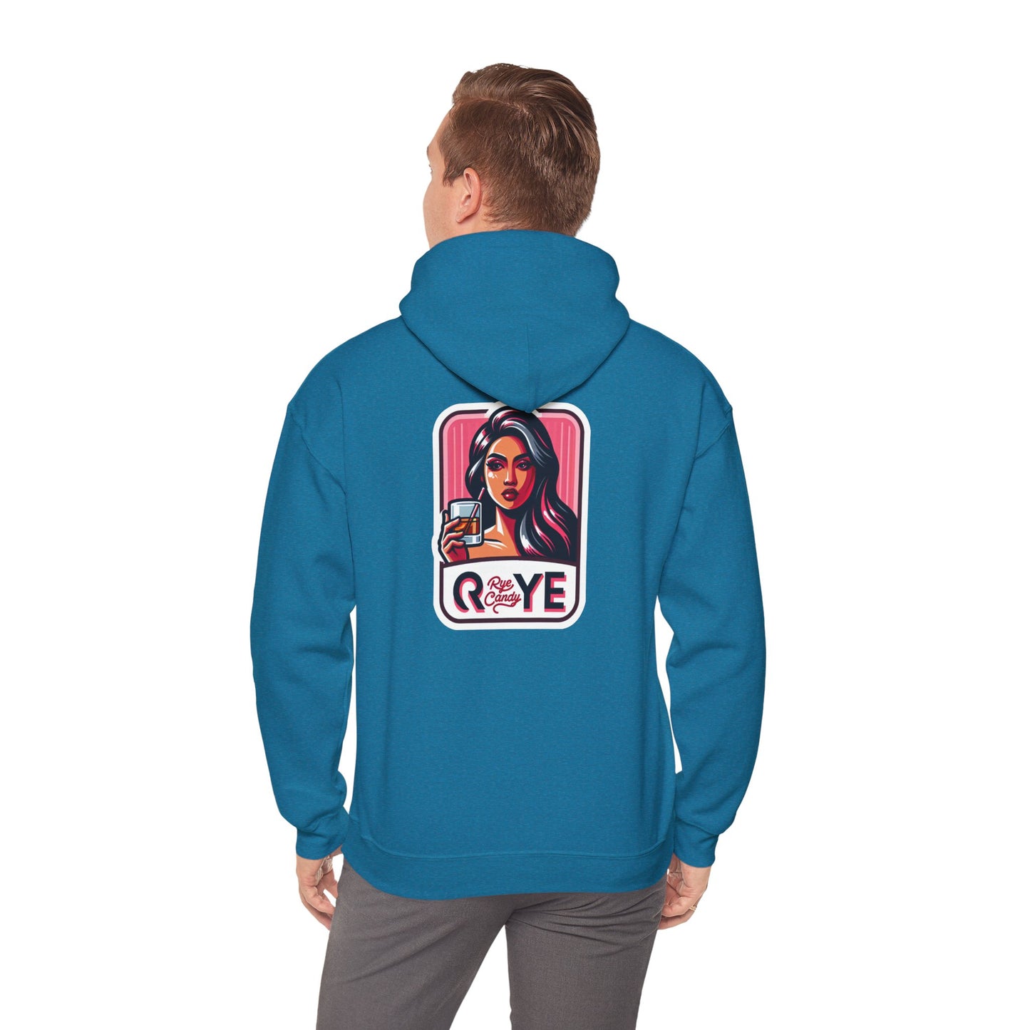 “Rye Candy” Unisex Heavy Blend™ Hooded Sweatshirt, official RyeCentral.com gear